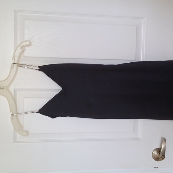 Stunning black evening dress,EUC - Picture 3 of 14
